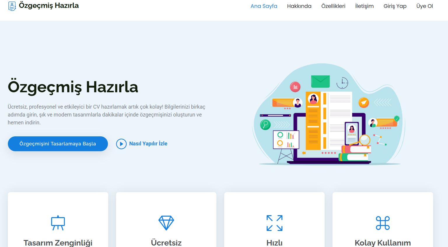 Özgeçmiş Hazırla